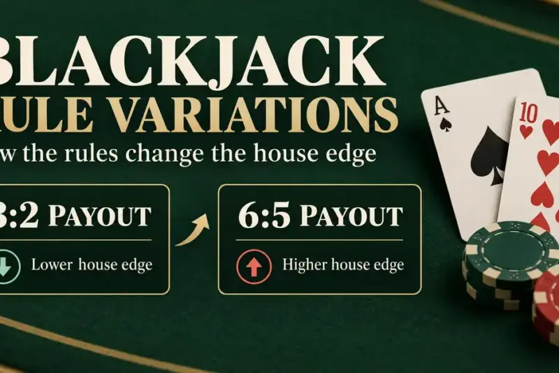 Blackjack Rule Variations and How They Change the House Edge