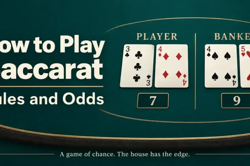 How to Play Baccarat: Rules and Odds