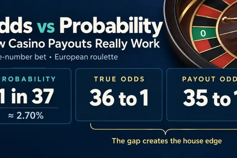 Odds vs Probability: How Casino Payouts Really Work