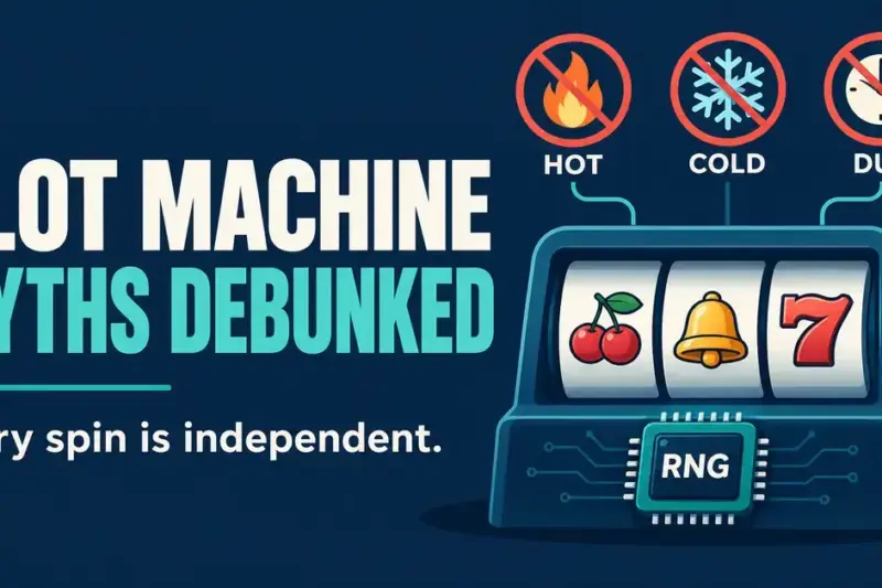 Slot Machine Myths Debunked: Hot, Cold and ‘Due’ Slots Explained