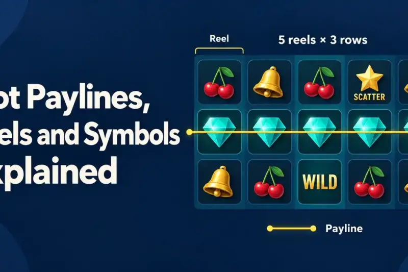 Slot Paylines, Reels and Symbols Explained